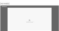 Desktop Screenshot of ostern.kamedia.de